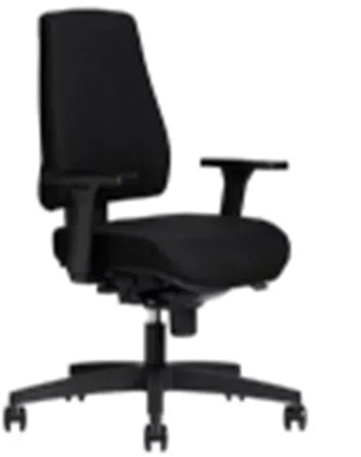 Attēls no Kontorstol Operator, Sort med armlæn