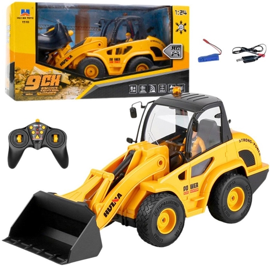 Picture of Koparko adowarka Spychacz Zdalnie Sterowany RC Huina 1:24