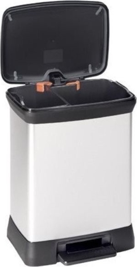 Picture of Kosz na mieci Curver do segregacji na peda stalowy (CEN-65707)