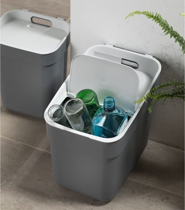 Picture of Kosz na mieci Curver szary (443847)