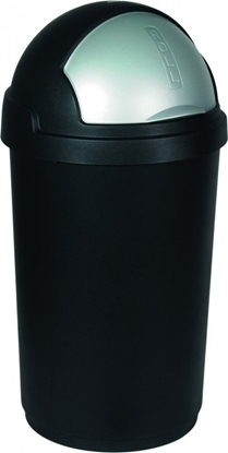 Picture of Kosz na mieci Curver uchylny 50L czarny (3253923931587)