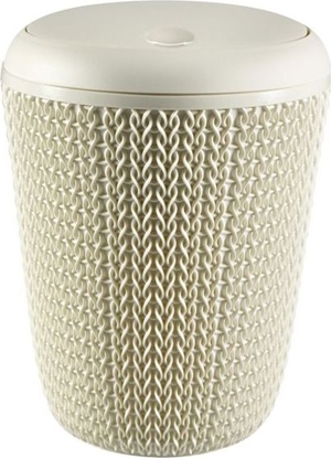 Picture of Kosz na mieci Curver uchylny 6L kremowy (235057                         )