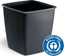 Attēls no Kosz na mieci Durable Durable OPTIMO Kwadrat Plastik Ciemnoszary