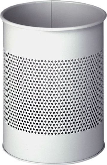 Picture of Kosz na mieci Durable Kosz na mieci okrgy metalowy / aurowy 15L DURABLE 331010 szary