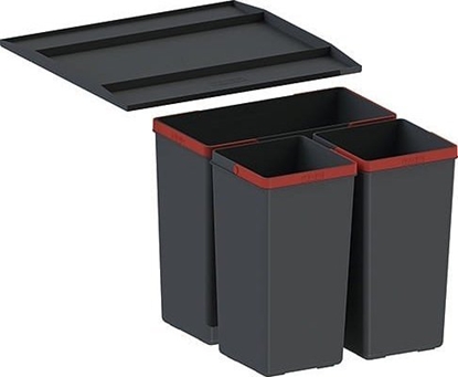 Picture of Kosz na mieci Franke szafkowy czarny (121.0494.150)