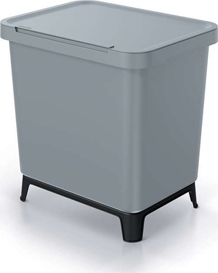 Picture of Kosz na mieci Prosperplast do segregacji szary (462707)