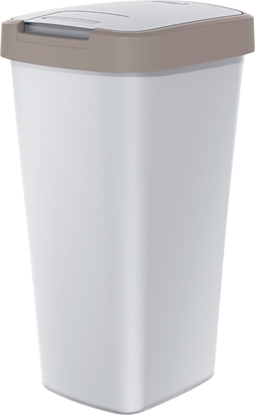 Picture of Kosz na mieci Prosperplast Kosz na mieci COMPACTA Q - jasno brz / popiel 25l Keden
