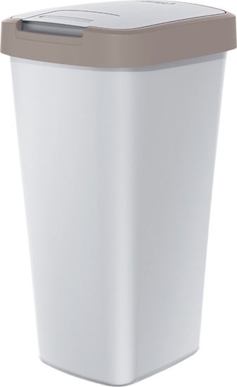Picture of Kosz na mieci Prosperplast Kosz na mieci COMPACTA Q - jasno brz / popiel 25l Keden