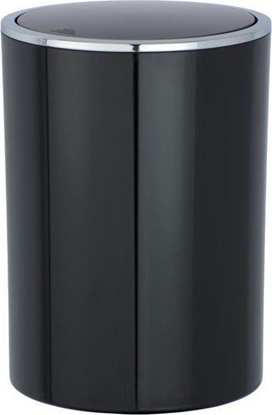 Attēls no Kosz na mieci Wenko na przycisk 5L czarny (23886)