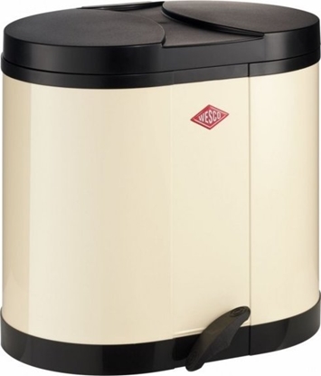 Picture of Kosz na mieci Wesco Kosz na mieci beowy 2x15l BETA Wesco