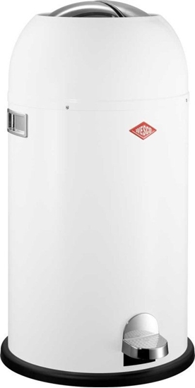 Picture of Kosz na mieci Wesco Kosz na mieci biay 33l Kickmaster Wesco