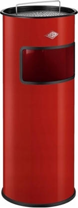 Picture of Kosz na mieci Wesco Kosz na mieci z popielniczk czerwony 30l Ashtray Wesco