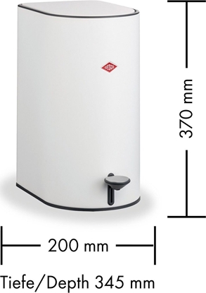 Picture of Kosz na mieci Wesco na peda czarny (171311-73)