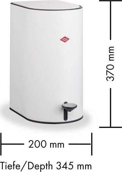 Picture of Kosz na mieci Wesco na peda czarny (171311-73)