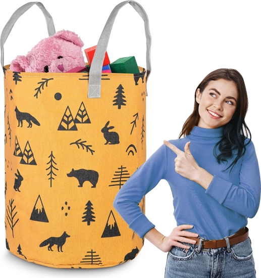 Picture of Kosz na zabawki Nukido - pomaraczowy