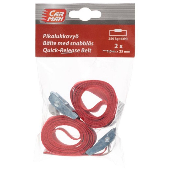 Изображение Kravas saites Carman 1.5mx25mm 2gab.