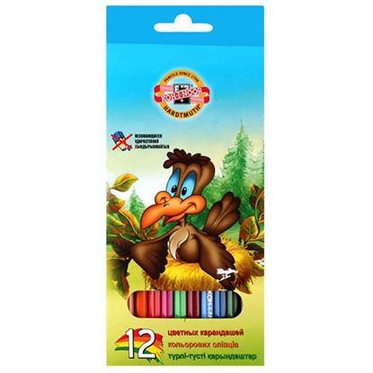 Attēls no Krāsu zīmuļi Koh-i-noor 12-krāsas