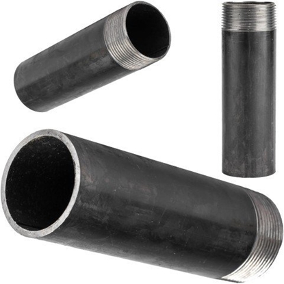 Picture of Króciec czarny jednostronnie gwintowany 40-150