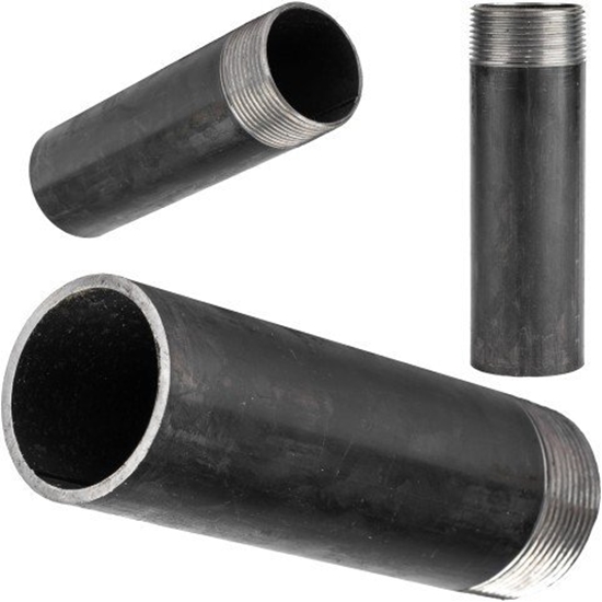 Picture of Króciec czarny jednostronnie gwintowany 40-150