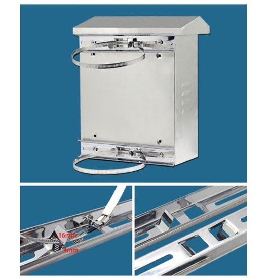 Picture of Kronšteins skavām W-IP65 skapjiem | Skavas nav komplektā