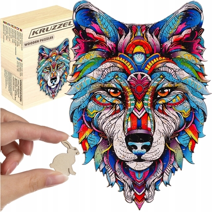 Picture of Kruzzel Ukadanka drewniana- puzzle Kruzzel 24552