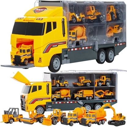 Picture of Kruzzel Zestaw ciarówka TIR z 6 autami 22481