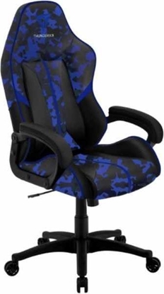 Изображение Krzeso biurowe ThunderX3 ThunderX3 BC1 CAMO Gaming Stuhl - camo/blau