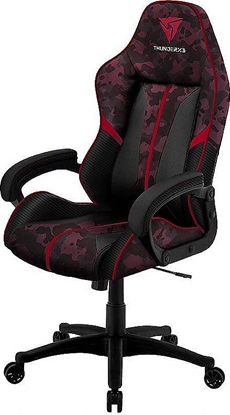 Изображение Krzeso biurowe ThunderX3 ThunderX3 BC1 CAMO Gaming Stuhl - camo/rot