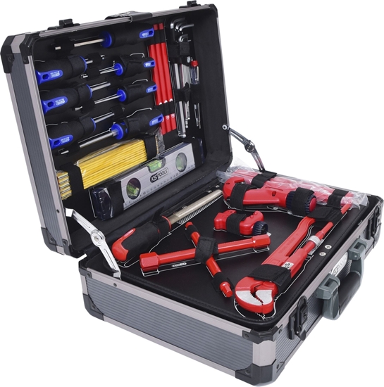 Picture of KS Tools 1/4 +1/2  Tool Set for Plumping and Heating, 95 pcs
