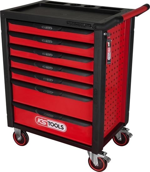 Picture of KS Tools RACINGline black-red Workshop Trolley 826.0007