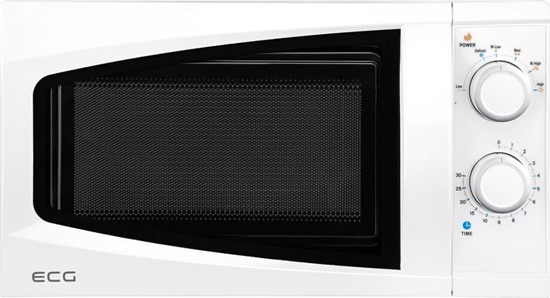 Picture of Kuchenka mikrofalowa ECG Microwave MTM 2070 W, 20 L, 700 W, Baltas