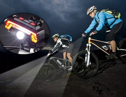 Picture of L8B1 LAMPKA ROWEROWA i CZOOWA            KIERUNKOWSKAZY 2 w1