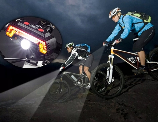 Picture of L8B1 LAMPKA ROWEROWA i CZOOWA            KIERUNKOWSKAZY 2 w1