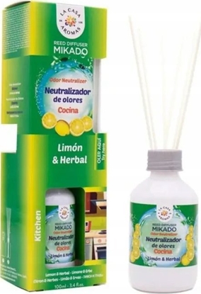 Picture of LA CASA DE LOS AROMAS_Special Odor Neutralizer Kitchen patyczki zapachowe Cytryna 100ml