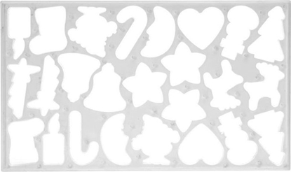 Picture of La Cucina Wykrawacz szablon do ciastek pierników WITECZNY uniwersalny