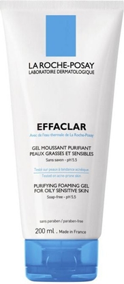 Изображение La Roche-Posay Effaclar Purifying Foaming Gel el do mycia twarzy wraliwej/tustej 200ml