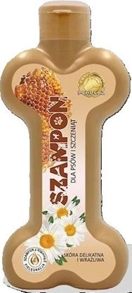 Picture of LAB PCHEKA SZAMPON MIÓD/RUMIANEK 200ml       SKÓRA DELIKATNA I WRALIWA