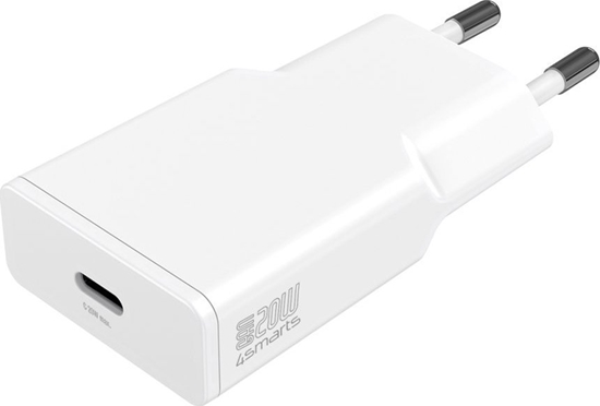 Picture of adowarka 4smarts 4smarts Ladegerät PDPlug Slim 20W GaN 1C + USB-C Kabel 1,5 m