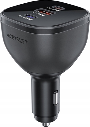 Picture of adowarka Acefast adowarka Acefast B14 samochodowa 165W 2x USB-C 1x USB-A - czarna