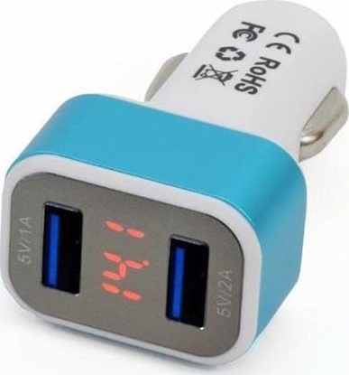 Picture of adowarka AMiO Test-04 2x USB-A 2 A  (4108-uniw)