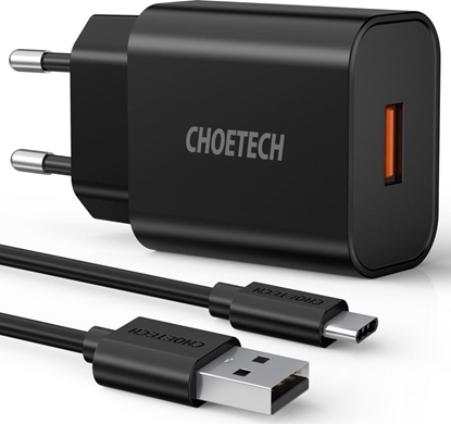 Picture of adowarka Choetech Q5003 1x USB-A 3 A (Q5003 BLACK)
