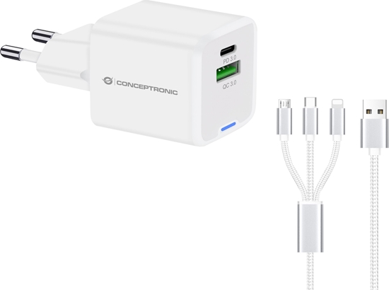 Picture of Conceptronic ALTHEA16W 2-Port 33W GaN USB PD Charger