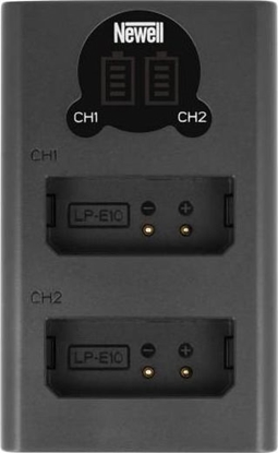 Picture of adowarka do aparatu Newell adowarka dwukanaowa Newell DL-USB-C do akumulatorów LP-E10