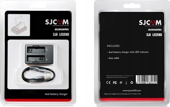 Изображение adowarka do aparatu SJCAM SJCAM - ADOWARKA DUAL SJ9 / SJ10