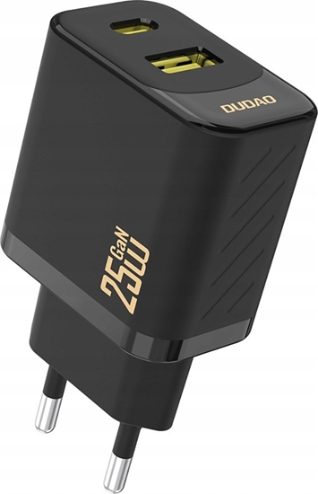 Изображение Dudao Dudao A26T GaN 25W USB-A, USB-C Charger - Black