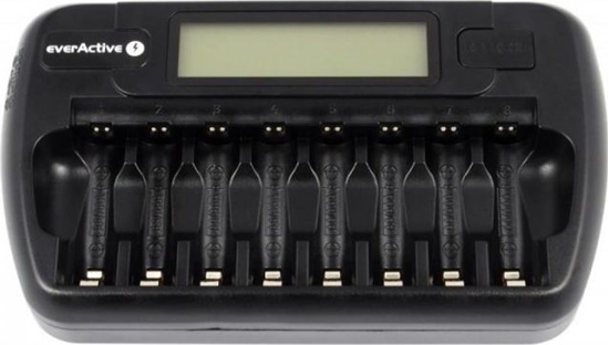 Picture of adowarka EverActive EVERACTIVE ADOWARKA PROCESOROWA AAA/AA, 8 W PENI NIEZALENYCH KANAÓW, ADOWANIE, ODWIEANIE, ADAPTER 12V W ZEST. NC-800