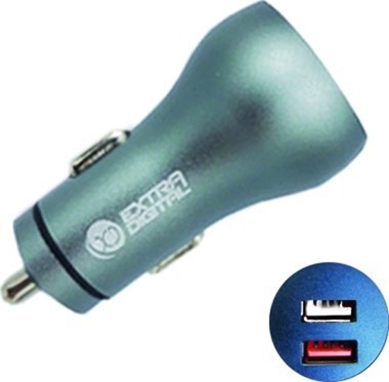 Picture of adowarka Extra Digital Extra Digital Kroviklis USB 2.0+ USB 3.0: 12V-24V, 30W, QC3.0