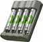 Picture of adowarka GP GP ReCyko B441 4-Port USB-Model Charger incl.4xAAA NiMh 850mAh