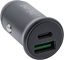 Picture of adowarka InLine InLine® USB car charger power-adapter power delivery, USB-A + USB Type-C, grey