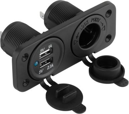 Attēls no adowarka PeiYing PY-CHR0002 2x USB-A 3.1 A  (PY-CHR0002)